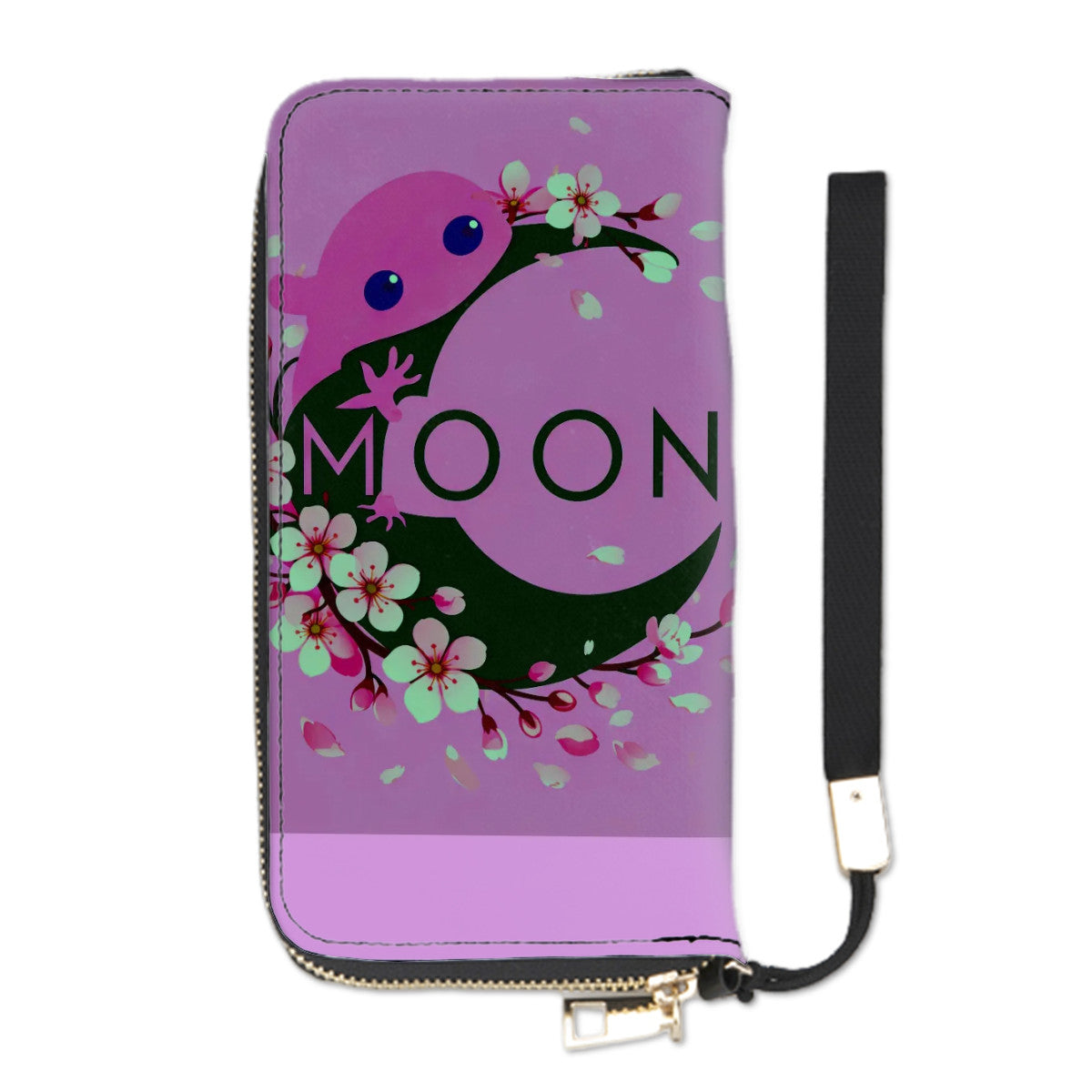 Ax Moon Cherry Blossom Clutch Wallet for Women
